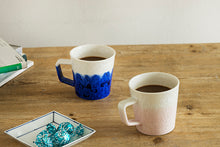 画像をギャラリービューアに読み込む, gradation deep blue mug