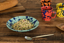 画像をギャラリービューアに読み込む, 安藤寛泰 HIROYASU ANDO splash emerald variation bowl L