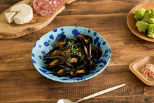 画像をギャラリービューアに読み込む, 安藤寛泰 HIROYASU ANDO splash aqua variation bowl L