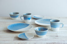 画像をギャラリービューアに読み込む, 安藤寛泰 HIROYASU ANDO waimea gray blue plate 14