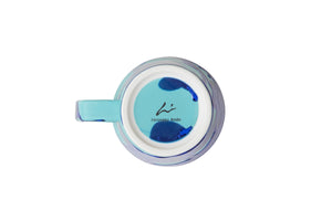 crystafull blue mug