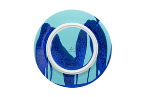 crystafull blue plate L