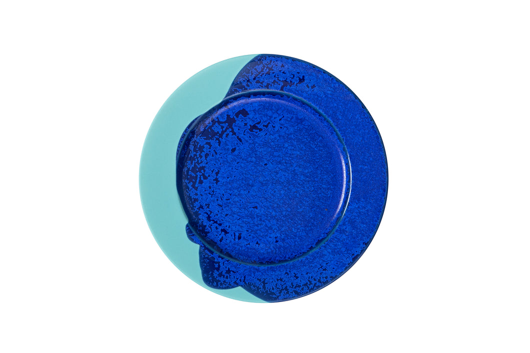 crystafull blue plate M