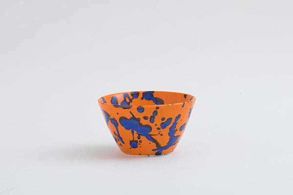 安藤寛泰　HIROYASU ANDO　splash orange multi bowl