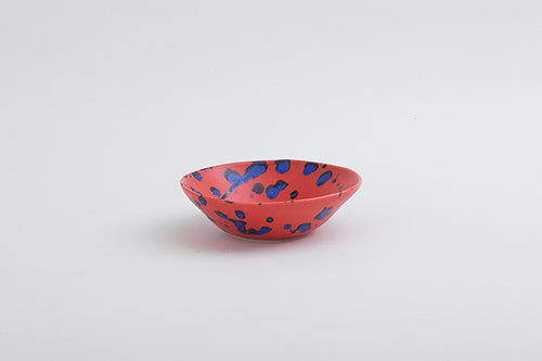 安藤寛泰　HIROYASU ANDO　splash red variation bowl S