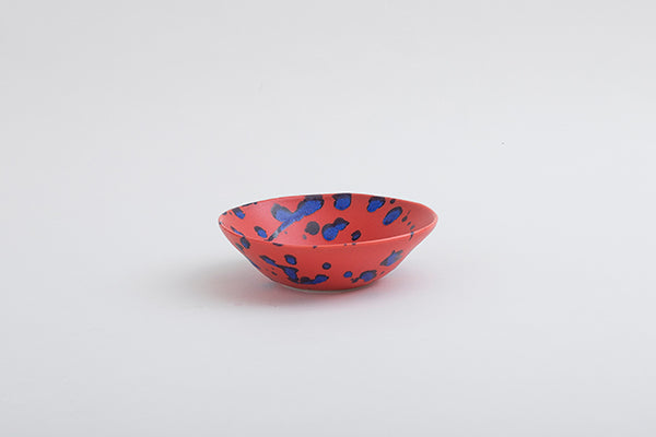 安藤寛泰　HIROYASU ANDO　splash red variation bowl S